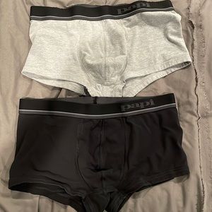 USED Mens size L boxer briefs. Papi brand.